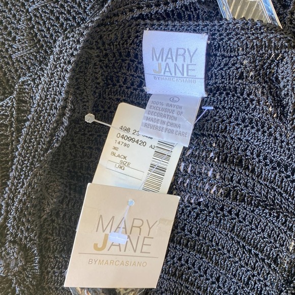 Vintage Mary Jane Marcasiano Crochet Top and Cardigan Set - L - Picture 11 of 11